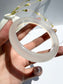 Natural Agate Bangle – Moonlit Silk