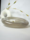 Natural Agate Bangle – Mist Veil
