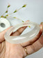 Natural Agate Bangle – Moonlit Silk