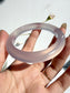 Natural Agate Bangle – Moonlit Silk