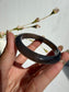 Natural Agate Bangle – Smoky Ember