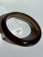 Natural Agate Bangle – Honey Dusk