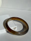 Natural Agate Bangle – Amber Dusk