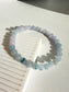 Natural Lavender Jade Bracelet – Soft Icy Lavender Tones