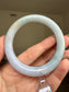 Tricolor Certified Natural Type A Myanmar Jadeite Jade Bangle