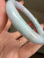 Tricolor Certified Natural Type A Myanmar Jadeite Jade Bangle