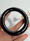 Certified Natural Type A Myanmar Black Jadeite Jade Bangle