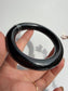 Certified Natural Type A Myanmar Black Jadeite Jade Bangle