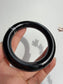 Certified Natural Type A Myanmar Black Jadeite Jade Bangle