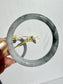 Black (Wuji) Certified Natural Type A Myanmar Jadeite Jade Bangle