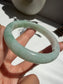 Apple Green Certified Natural Type A Myanmar Jadeite Jade Bangle