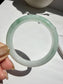 Apple Green Certified Natural Type A Myanmar Jadeite Jade Bangle