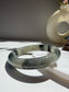 Ink Wash Certfied Natural Type A Hetian Nephrite Jade Bangle