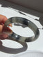 Ink Wash Certfied Natural Type A Hetian Nephrite Jade Bangle