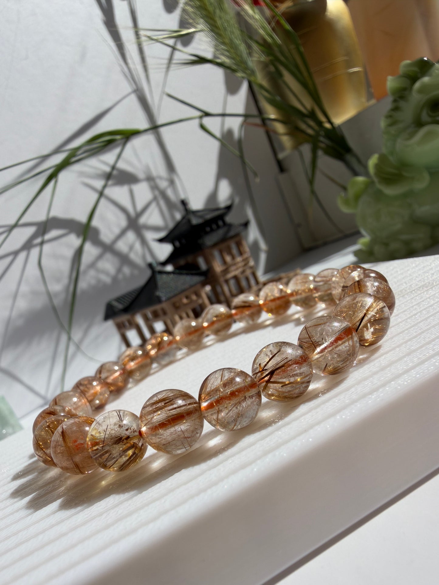 Brown Rutilated Quartz - Thạch Anh Tóc Nâu