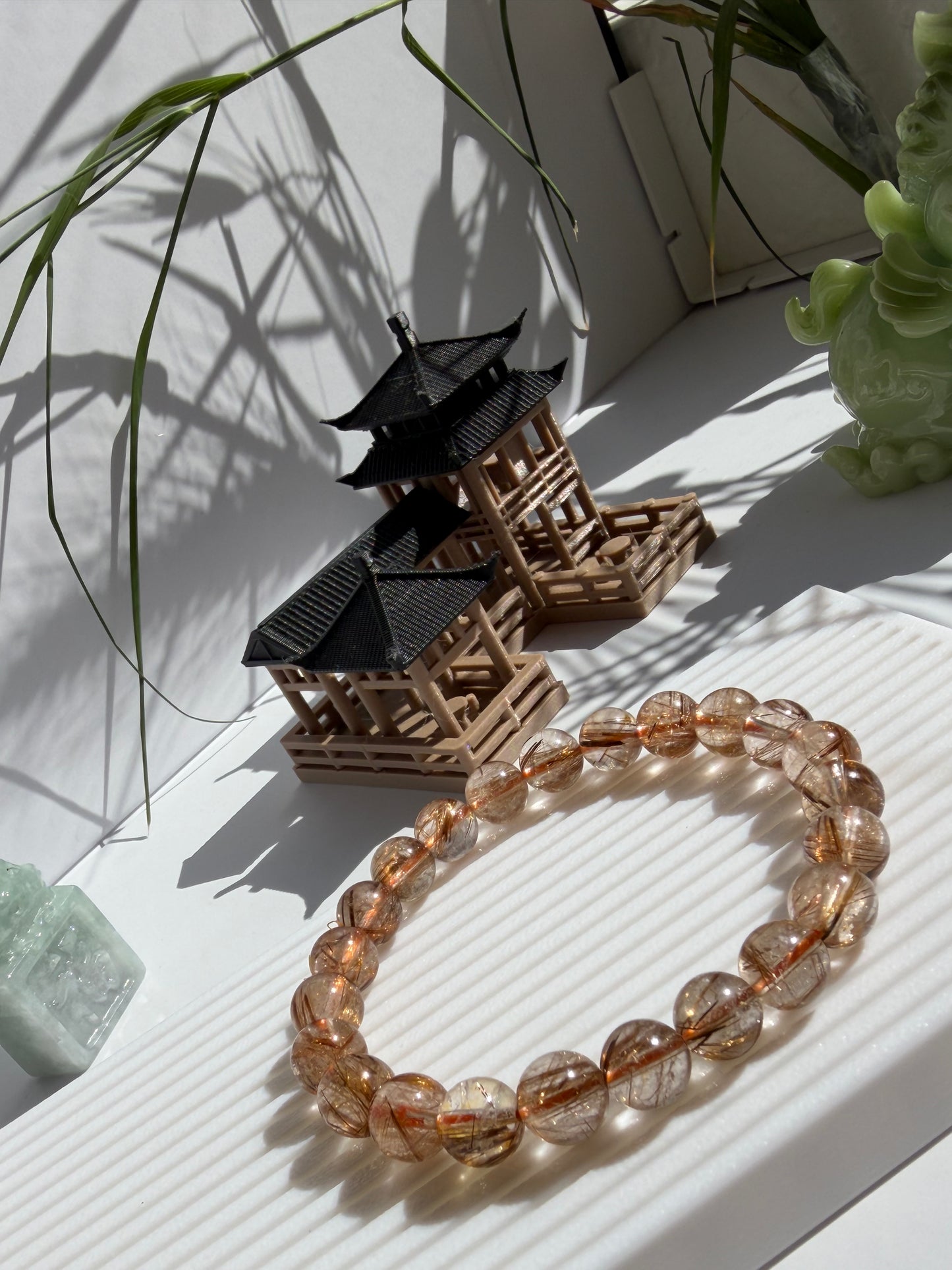 Brown Rutilated Quartz - Thạch Anh Tóc Nâu