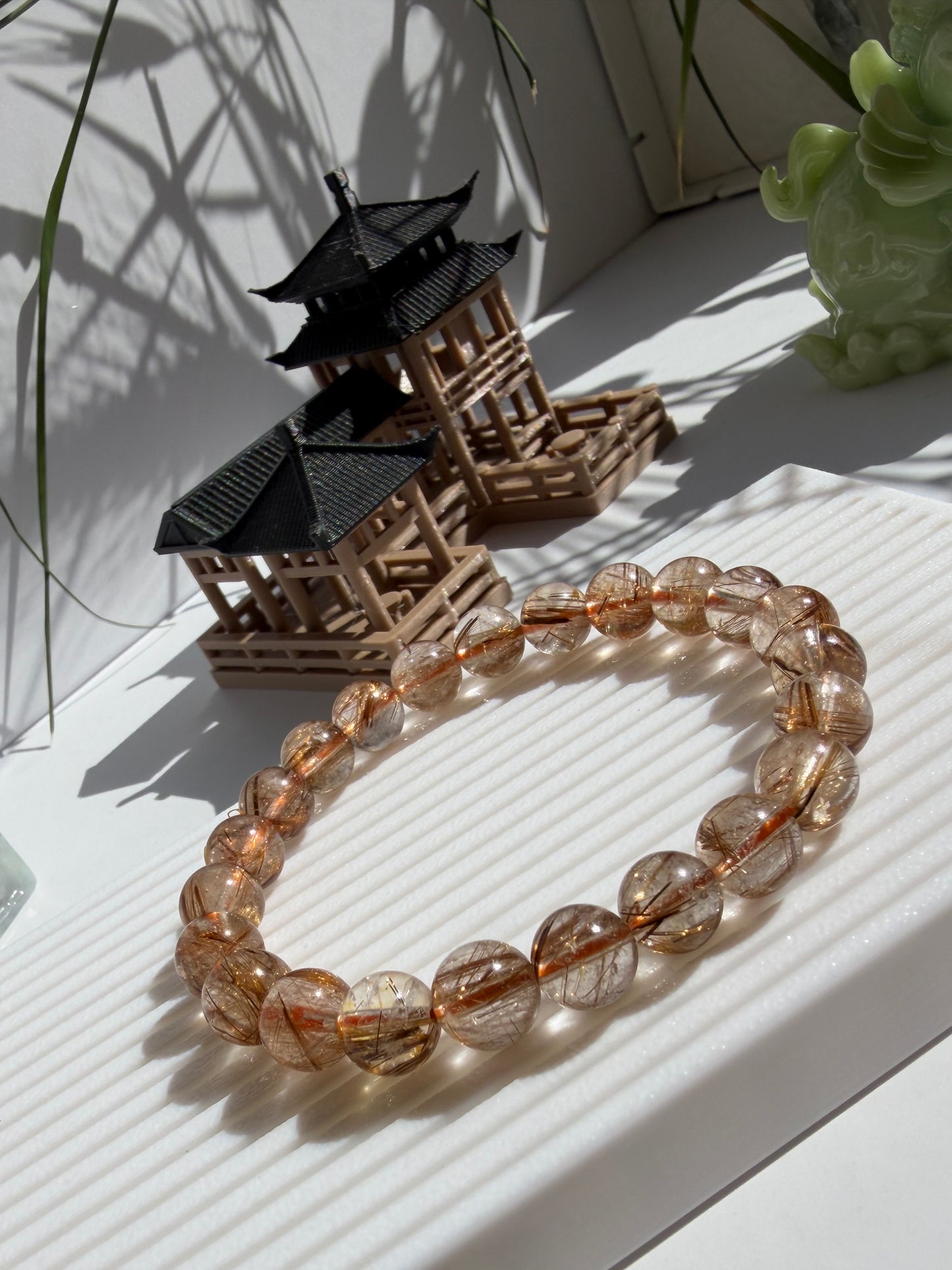 Brown Rutilated Quartz - Thạch Anh Tóc Nâu