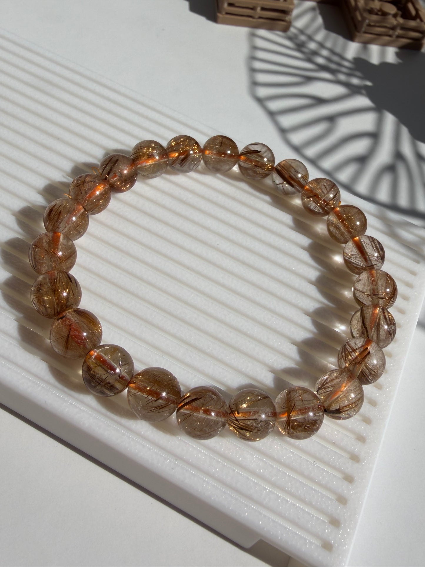 Brown Rutilated Quartz - Thạch Anh Tóc Nâu
