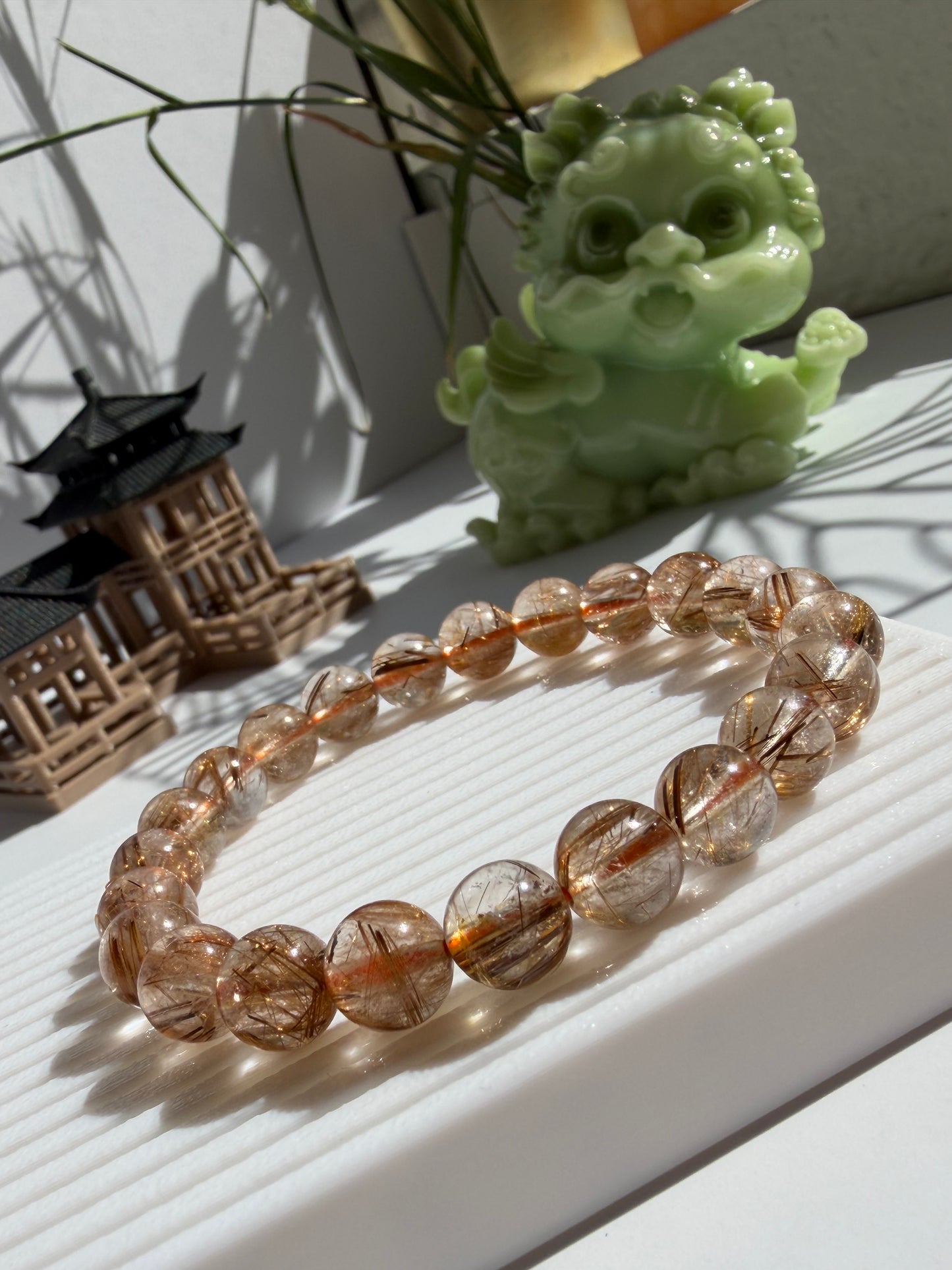 Brown Rutilated Quartz - Thạch Anh Tóc Nâu