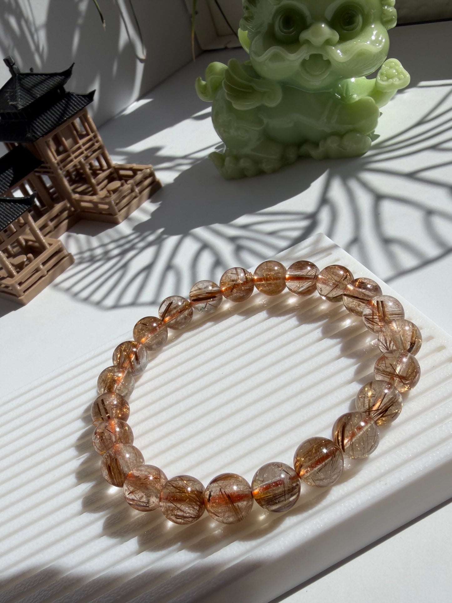 Brown Rutilated Quartz - Thạch Anh Tóc Nâu