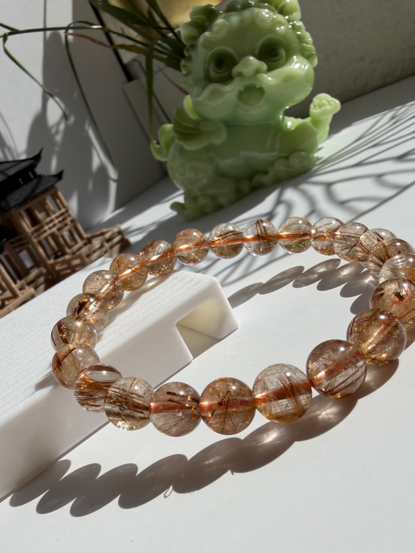 Brown Rutilated Quartz - Thạch Anh Tóc Nâu