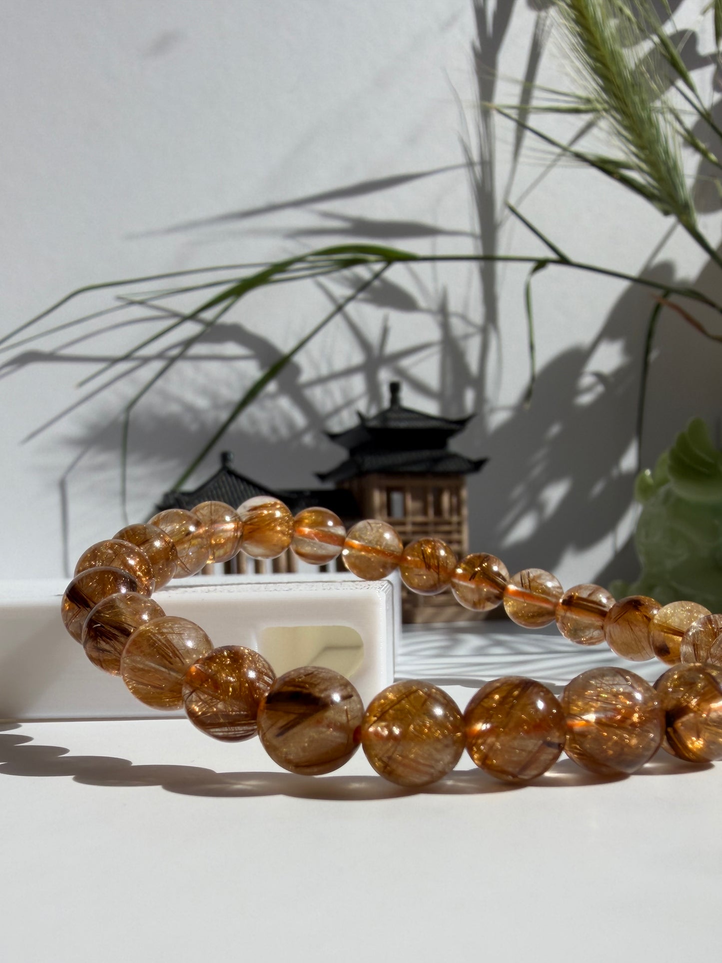 Brown Rutilated Quartz - Thạch Anh Tóc Nâu