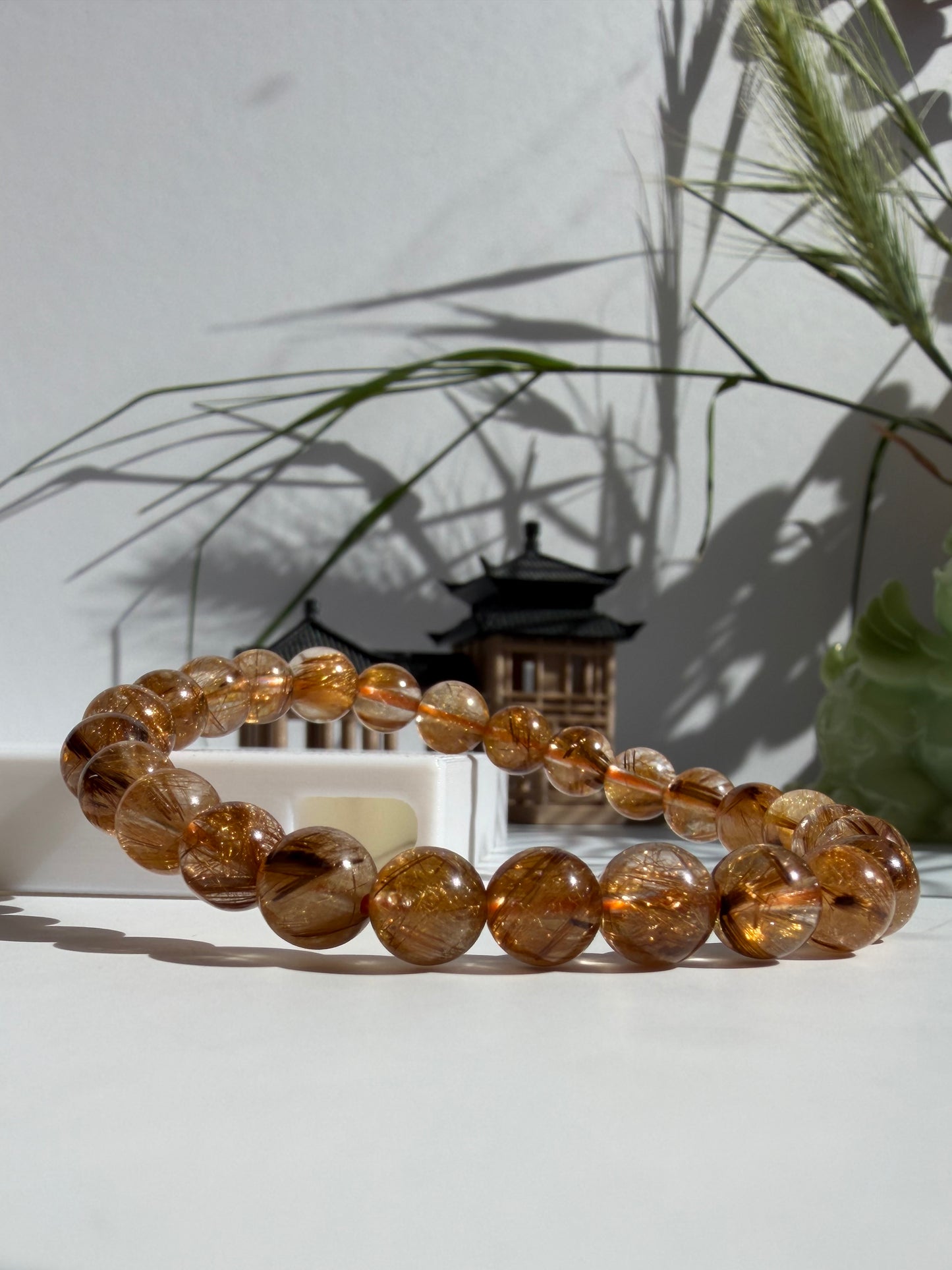 Brown Rutilated Quartz - Thạch Anh Tóc Nâu
