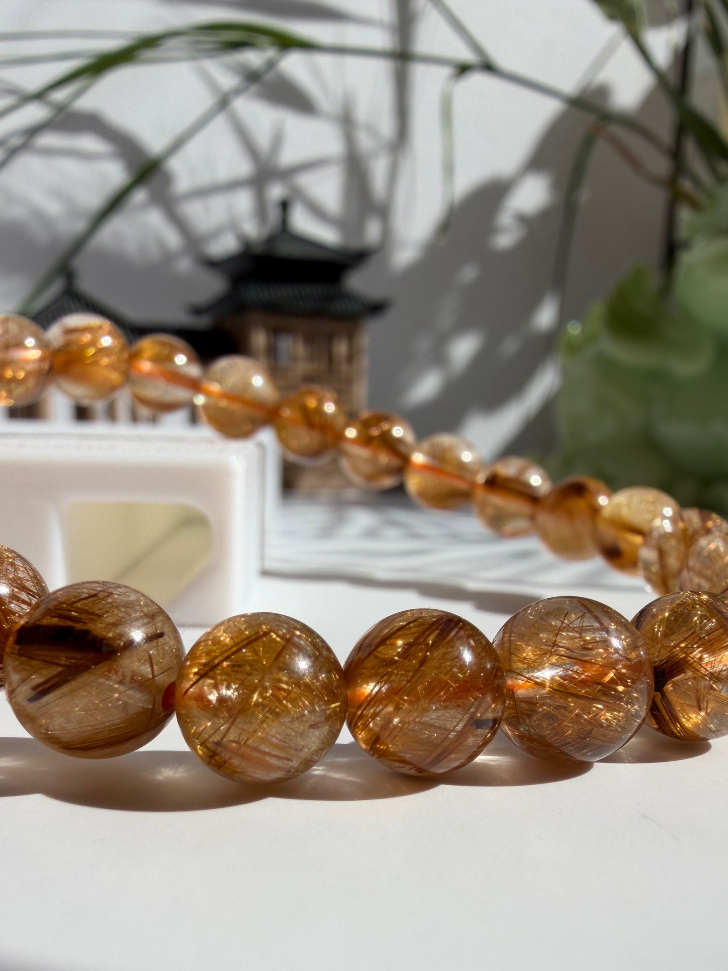 Brown Rutilated Quartz - Thạch Anh Tóc Nâu