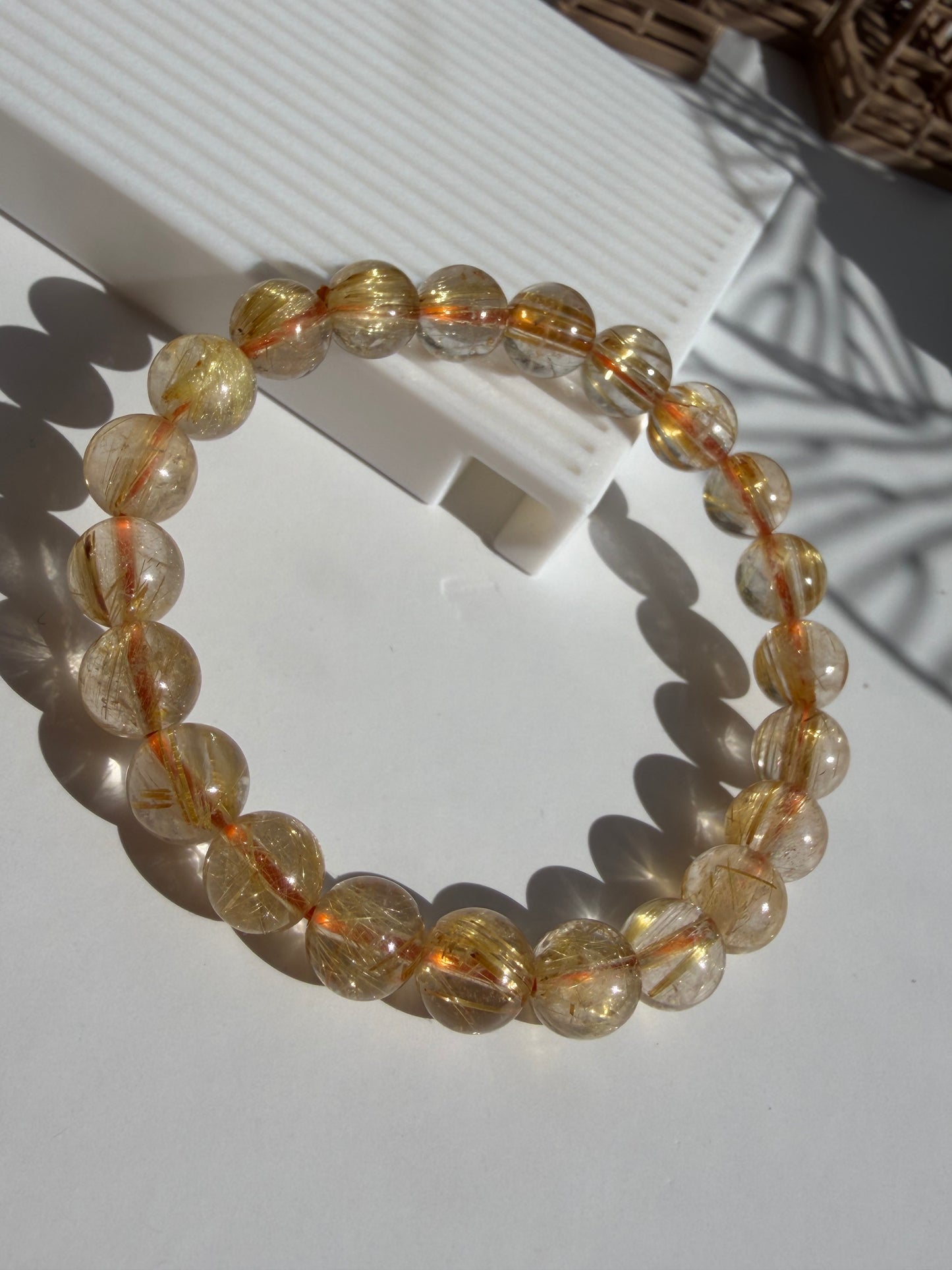 Gold Rutilated Quartz - Thạch Anh Tóc Vàng