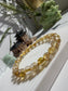 Gold Rutilated Quartz - Chuỗi Thạch Anh Tóc Vàng (8mm)
