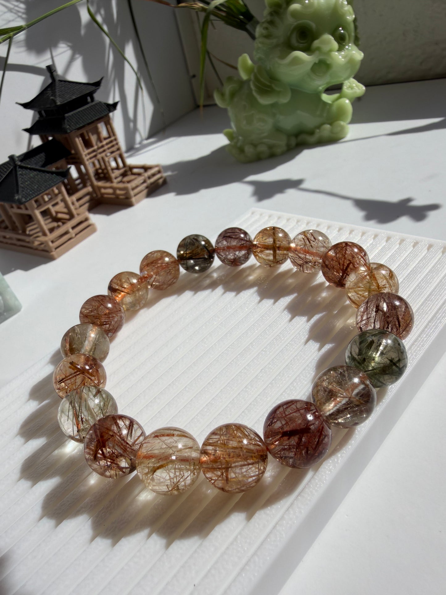 Multi Color Rutilated Quartz - Thạch Anh Tóc Đa Bảo