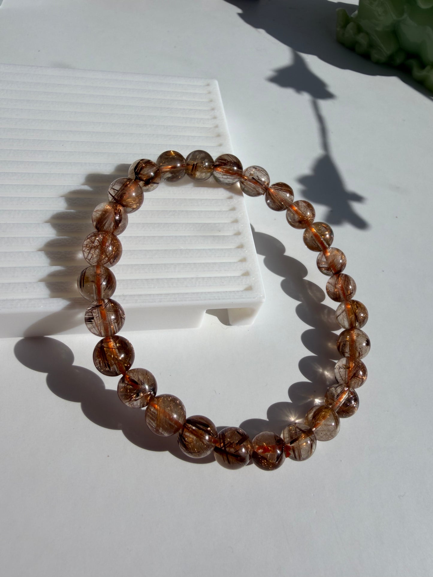 Brown Rutilated Quartz - Thạch Anh Tóc Nâu