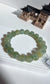 Natural Grade A Jadeite Jade Bracelet – Icy Green Floating Flower Jade