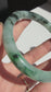 Serinity Ink Wash Certified Natural Type A Fei Cui (Myanmar Jadeite) Jade Bangle