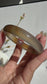 Natural Agate Bangle – Amber Dusk