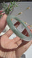 Green Glutinous Icy Jade Bangle