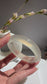 Natural Agate Bangle Soft Frosted Blush