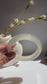 Natural Agate Bangle Soft Frosted Blush