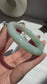 Apple Green Certified Natural Type A Myanmar Jadeite Jade Bangle