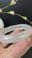 Natural Agate Bangle – Moonlit Silk
