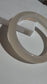 Natural Agate Bangle Soft Blush Elegance