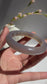 Natural Agate Bangle Gray Mist Grace