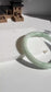 Certified White Grade A Jadeite Jade Bangle - Vòng Bạch Ngọc Lục Hoa Bay (MJJBa01)