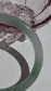 Green Glutinous Icy Jade Bangle