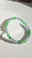 Natural Jade Bracelet – Green & Lavender Jade