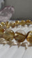 Natural Golden Rutilated Quartz Bracelet