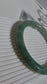 Natural Misty Green Serenity Jadeite Jade Bangle