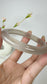 Natural Agate Bangle – Mist Veil