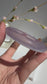 Natural Agate Bangle Lavender Serenity