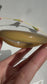 Natural Agate Bangle – Golden Drift